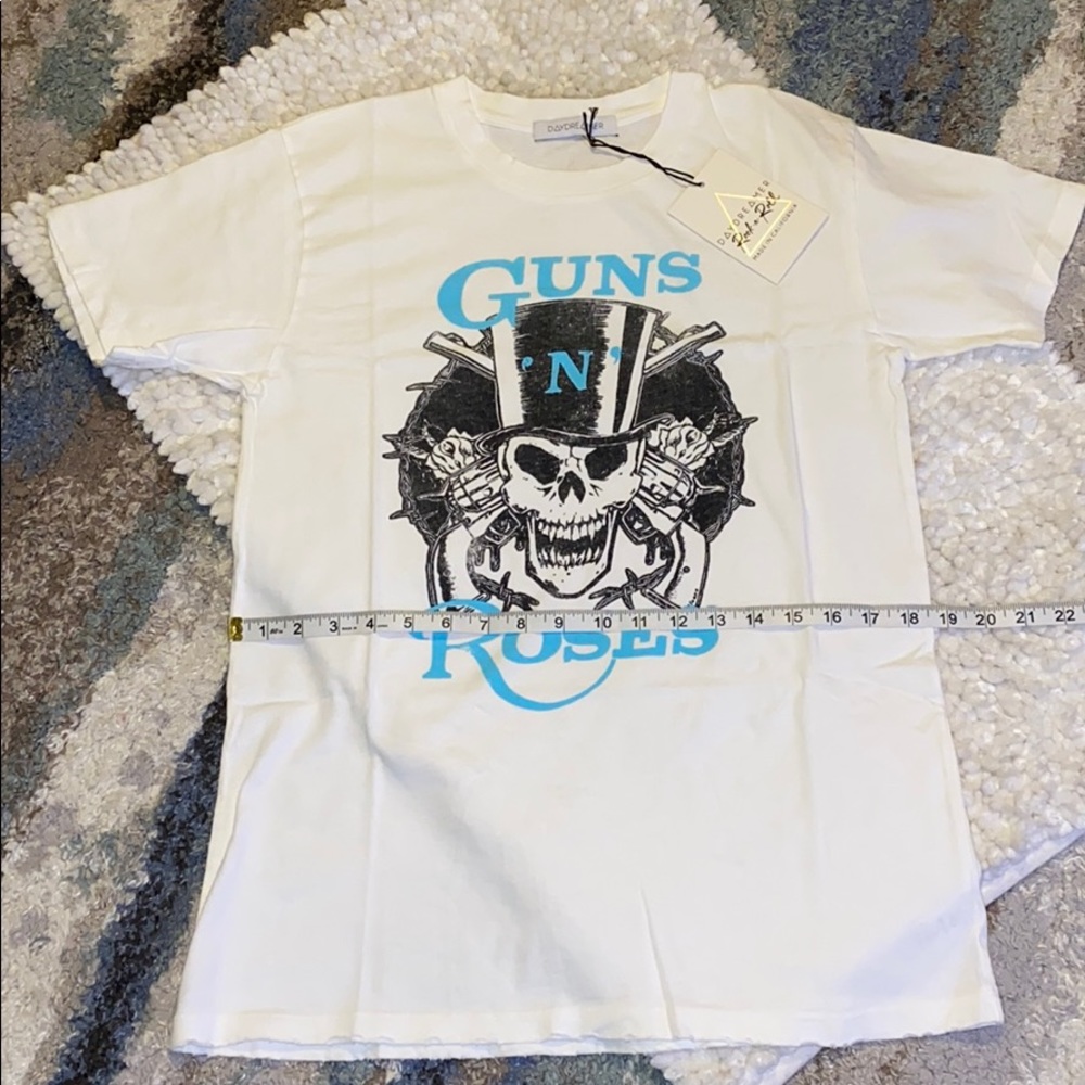NWT Daydreamer Guns N Roses Deconstructed Tee M - Picture 8 of 9